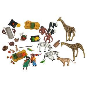 Playmobil Noah's Ark Accessories Animals Figures Plants Replacements LOT of 45